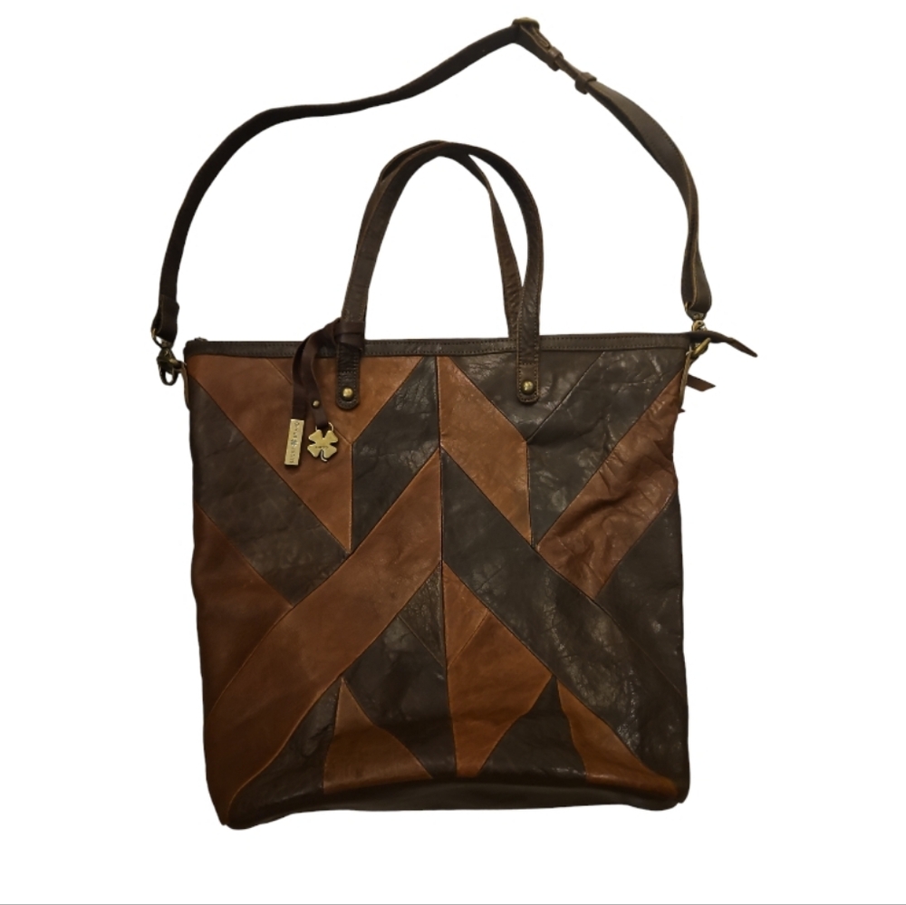 Lucky Brand - Leather Bag Tote or Crossbody
